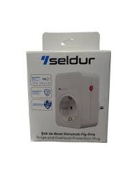 SELDUR - ŞOK VE AKIM KORUMALI FİŞ - PRİZ 16A - 250V MAX:3600W