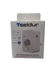 SELDUR - ŞOK VE AKIM KORUMALI FİŞ - PRİZ 16A - 250V MAX:3600W