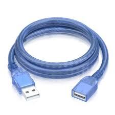 USB 2.0 YÜKSEK HIZLI ERKEK - DİŞİ BAĞLANTI KABLOSU - 28AWG + 24AWG GAUGE - 1.5 METRE