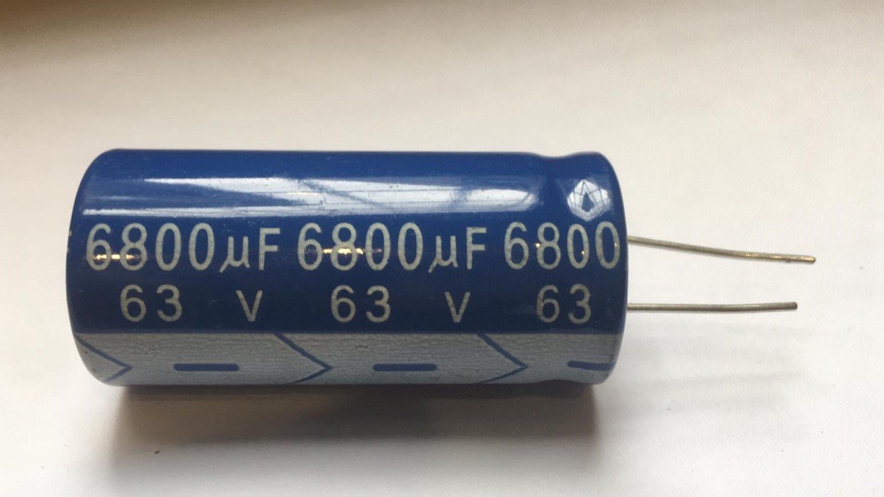 6800UF 63V 105C    ELEKTROLİTİK ALÜMİNYUM KONDANSATÖR