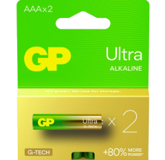 GP ULTRA ALKALIN AAA BOY İNCE PİL X2