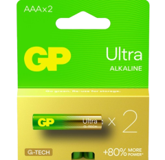 GP ULTRA ALKALIN AAA BOY İNCE PİL X2