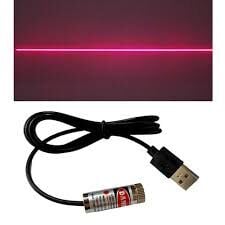 Lazer Modül Çizgi 650nm USB Kablolu