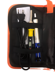 80W ÇANTALI HAVYA SETİ + (POMPA, HAVYA SEHPASI,LEHİM TELİ,CIMBIZ,SÜNGER,YEDEK REZİSTANS,5 AYRI UÇ)