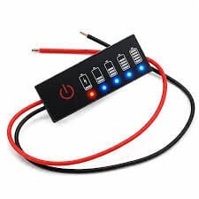 1S LED Panel Lityum Batarya Akü Seviye Durum Göstergesi Modülü