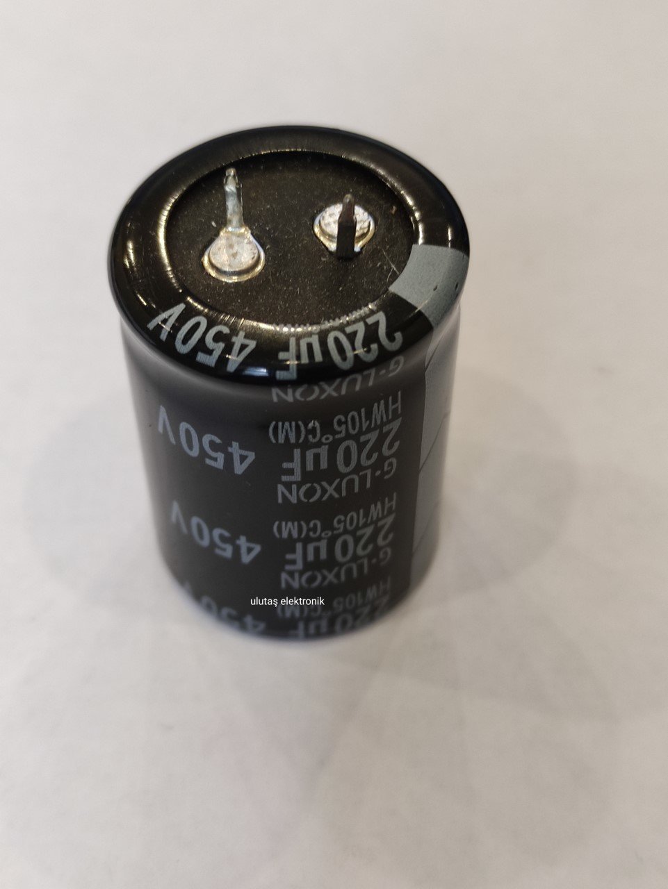 220UF 450V 105C 27X40 ALÜMİNYUM SNAP KONDANSATÖR