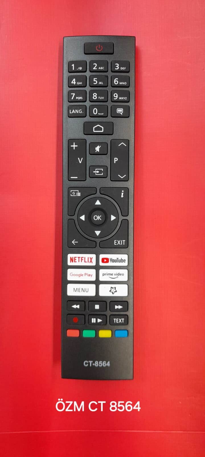 TOSHIBA - CT-8564 NETFLIX GOOGLE PLAY PRIME VIDEO LCD KUMANDA