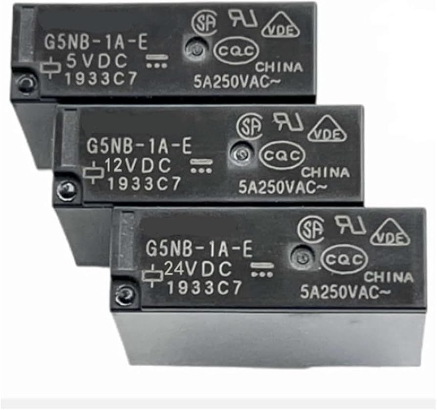 G5NB-1A-E   24VDC 5A 250VAC   OMRON 4 PİN KOMBİ ROLE