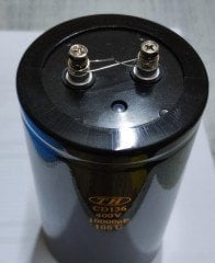 10000UF 400V   105C 89X155   ALÜMİNYUM VİDALI KONDANSATÖR