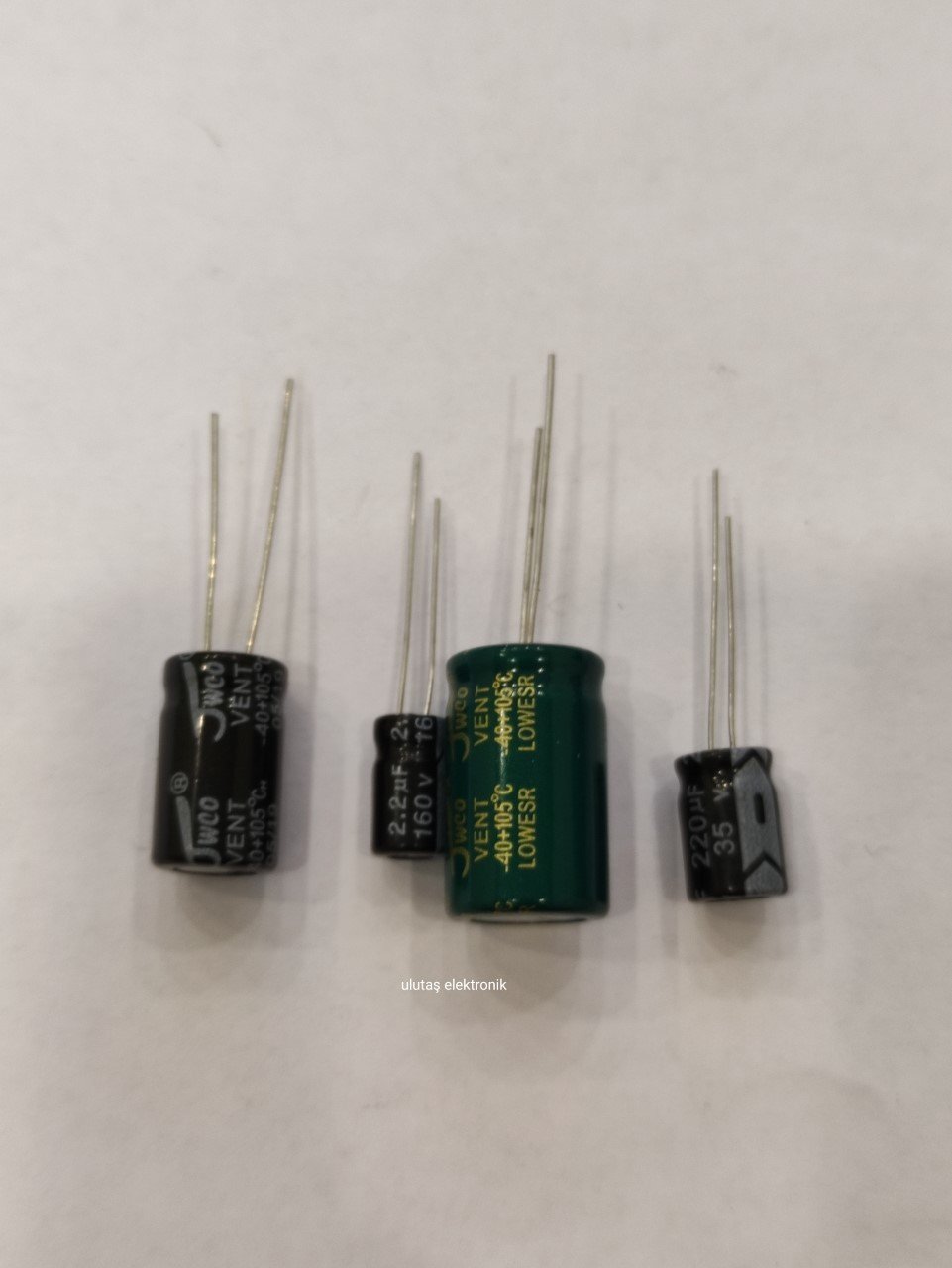 10UF 160V 8X12 105C ELEKTROLİTİK ALÜMİNYUM KONDANSATÖR