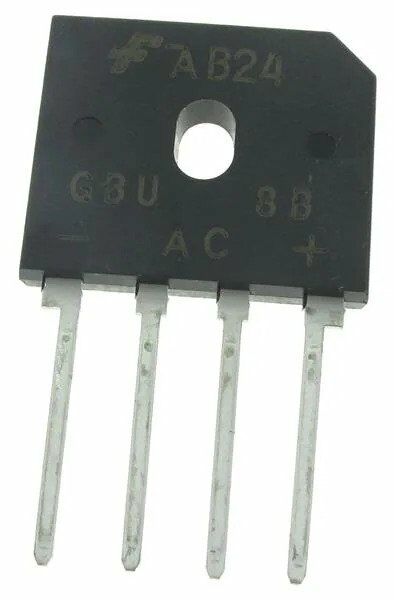 GBU8B     8A 100V    Köprü Diyot