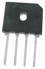 GBU8B     8A 100V    Köprü Diyot
