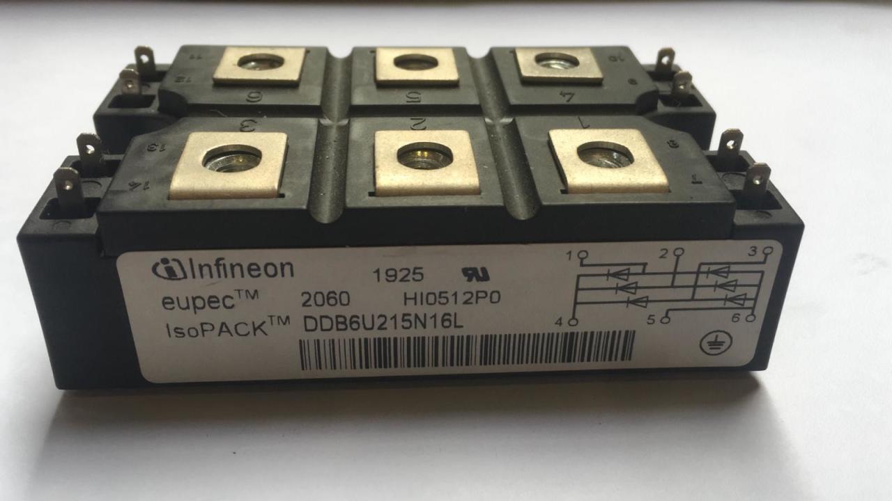 DDB6U215N16L 215A 1600V MODUL DIODE