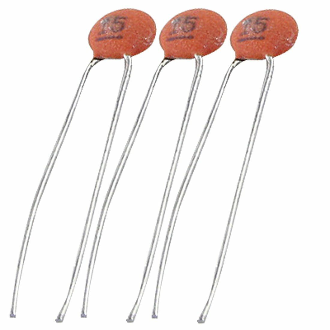 5 ADET - 15PF 50V ±5%   SERAMİK KONDANSATÖR