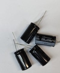 330UF 250V   18X35 105C   ELEKTROLİTİK ALÜMİNYUM KONDANSATÖR
