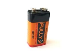 FULLY  -  6F22 9V   PİL - CARBON BATTERY SUPER HEAVY DUTY