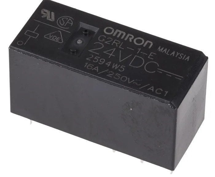 G2RL-1-E DC5   16A 5V   OMRON RÖLE