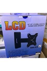 LCD 19'' - 22'' UYUMLU KİLİTLİ ASKI APARATI HAREKETLİ FULL MOTION WALL MOUNTHS