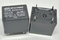 HLS8L-DC5V-S-C   10A 5V   5 PİN MİNYON SPOT RÖLE