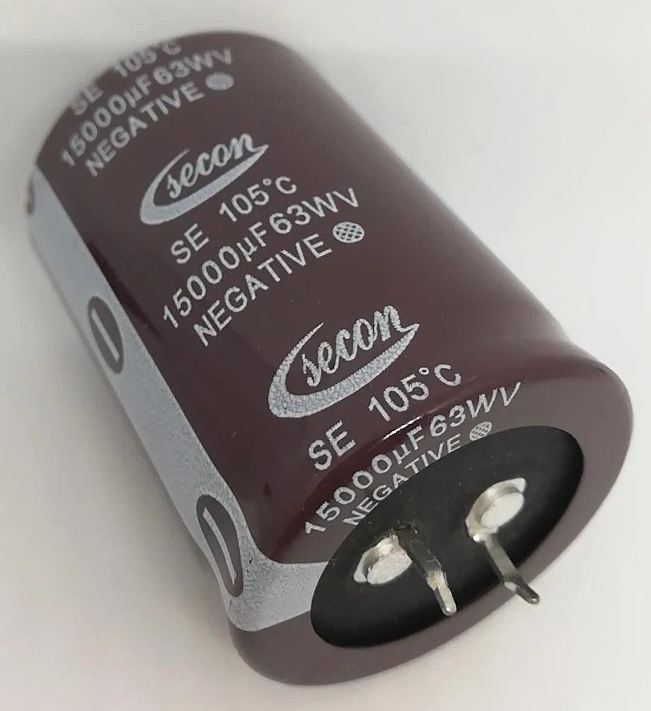 15000UF 63V 35X50 105C SNAP ALÜMİNYUM KONDANSATÖR