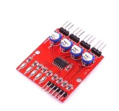 HW-096 4 Kanal Çizgi İzleyen Sensör Modülü Seti - ONLİNE ÖZEL FİYAT