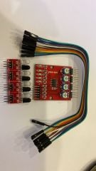 HW-096 4 Kanal Çizgi İzleyen Sensör Modülü Seti - ONLİNE ÖZEL FİYAT