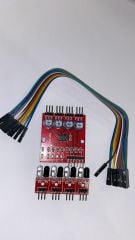HW-096 4 Kanal Çizgi İzleyen Sensör Modülü Seti - ONLİNE ÖZEL FİYAT