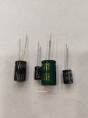22UF 350V 105C 10X20 ELEKTROLİTİK ALÜMİNYUM KONDANSATÖR