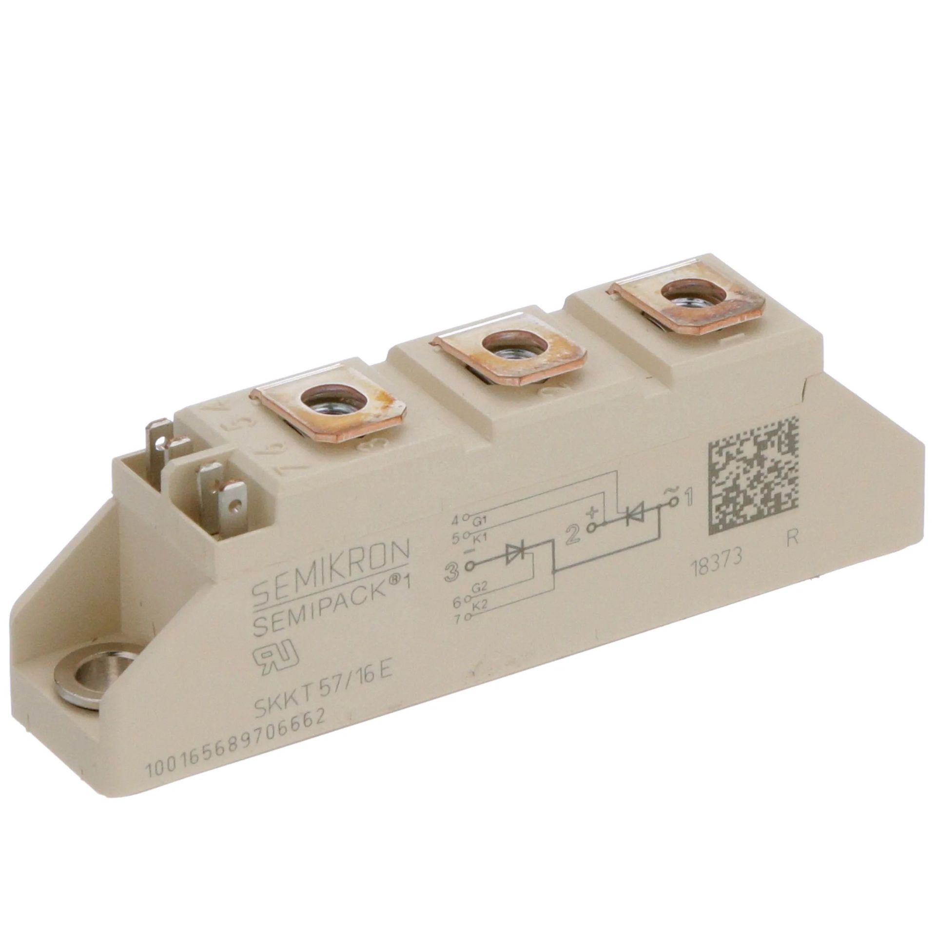 SKKH57/16E   57A 1600V   TRİSTÖR DİYOT MODÜL