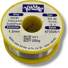 KURTEL LEHİM TELİ 1.2MM 200GR 60/40