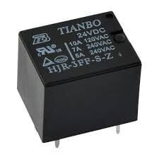 HJR-3FF-S-Z-4/24VDC 7A 24VDC 5PİN JS1 PCB TYPE RÖLE