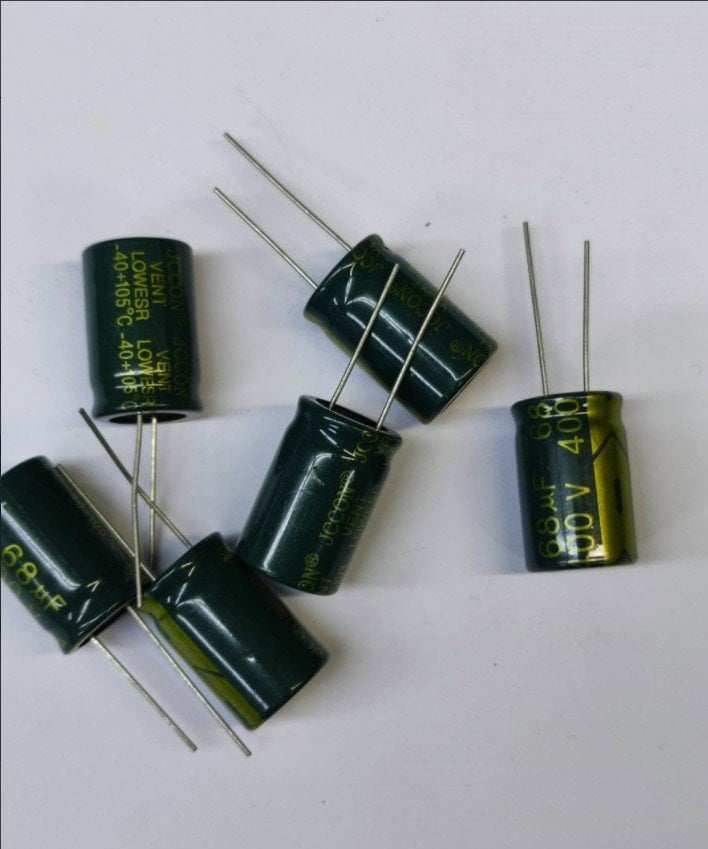 68UF 400V   16X25 105C   ELEKTROLİTİK ALÜMİNYUM KONDANSATÖR