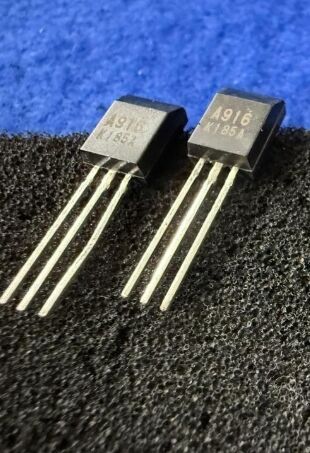 2SA916 -K     0.05A 160V 0.8W   PNP TRANSISTOR