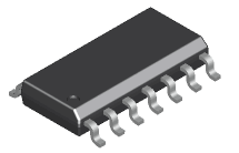 MAX4611CSD     SOIC-14    ANALOG SWITCH IC