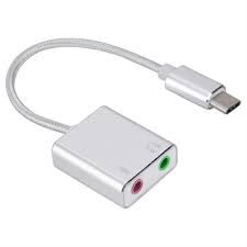 USB SOUND CARD TYPE-C SOUND CARD - TYPE-C SES KARTI HIFI MAGIC VOICE7.1CH