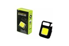 Cob Rechargeable Keychain Light Şarj Edilebilir Şarjlı Mini Mıknatıslı El Feneri Anahtarlık Tirbuşon
