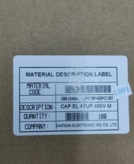 47UF 400V   85C 10X20   ALÜMİNYUM SNAP KONDANSATÖR