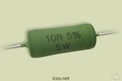 10R 5W METAL OKSİT DİRENÇ