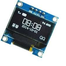 0.96'' inc 128X64 4 PİN OLED GRAFİK LCD EKRAN BEYAZ