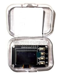 0.96'' inc 128X64 4 PİN BUTONLU OLED GRAFİK LCD EKRAN MAVİ