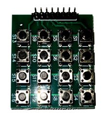 PUSH BUTON 4X4 KEYPAD CARD - Matrix Tuş Takımı