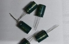 22UF 400V 105C 13X20   ELEKTROLİTİK ALÜMİNYUM KONDANSATÖR