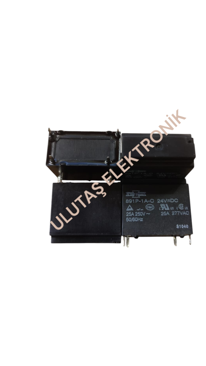 891P-1A-C 24VDC 25A 250V 50/60Hz RÖLE