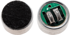 10MM KAPSÜL MİKROFON 2.2K 3.0V AO67 - 10MM KAPASİTİF MİKROFON