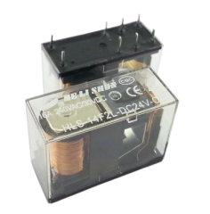 HLS-14F2L-DC24V-C 24V 16A 8 PİN TEK KONTAK ŞEFFAF PCB RÖLE