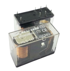 HLS-14F2L-DC24V-C 24V 16A 8 PİN TEK KONTAK ŞEFFAF PCB RÖLE