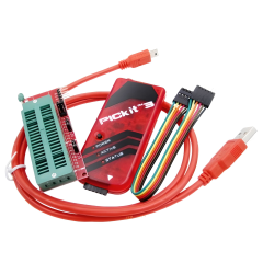PİCKİT3 PİC PROGRAMLAMA KARTI ve DİP ÇEVİRİCİ ADAPTÖR