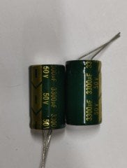 3300UF 50V 105C 18X35   ELEKTROLİTİK ALÜMİNYUM KONDANSATÖR