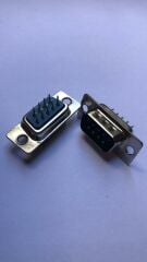 1034 9 Pin Lehim Tipi 9M Erkek İğne Bacak D-SUB Konnektör