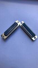 1034 25 Pin Lehim Tipi 25F Dişi İğne Bacak D-SUB Konnektör